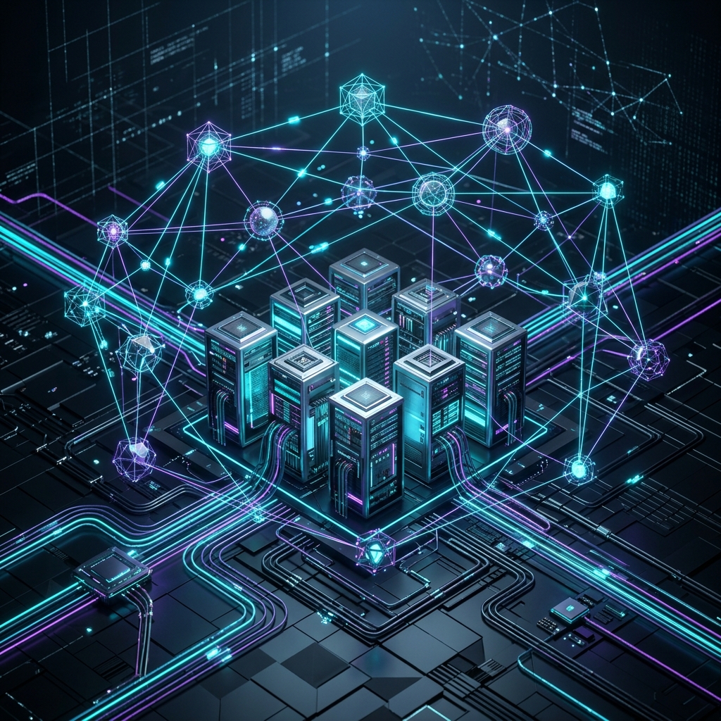 Cyanus mesh network premium infrastructure simulation